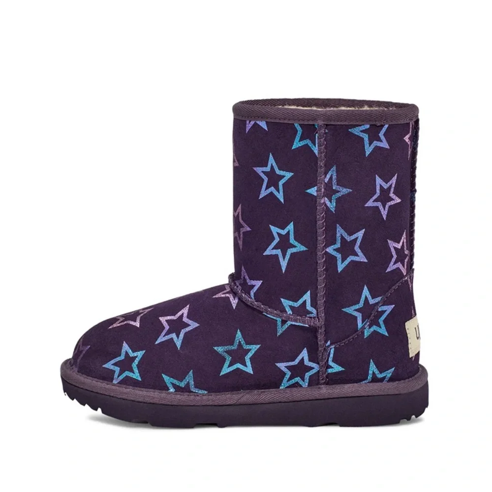 NIB UGG Classic II Iridescent Stars Boots